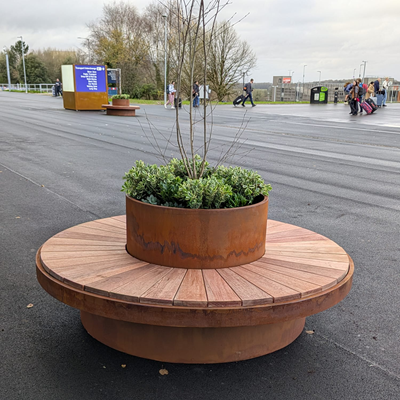 Corten Steel Terrace Furniture Range